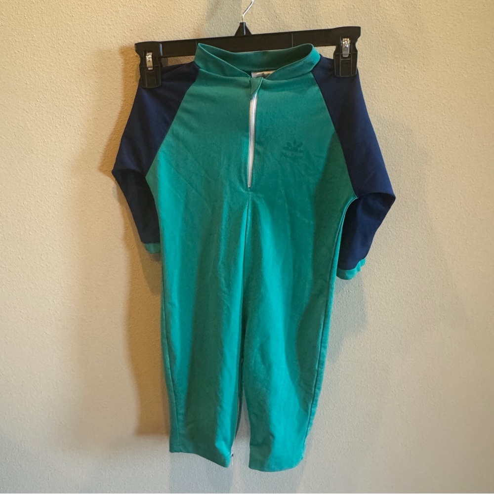 Nozone Sun Protective Baby Swimsuit, Double Zipper, UPF 50+ 24-36mo